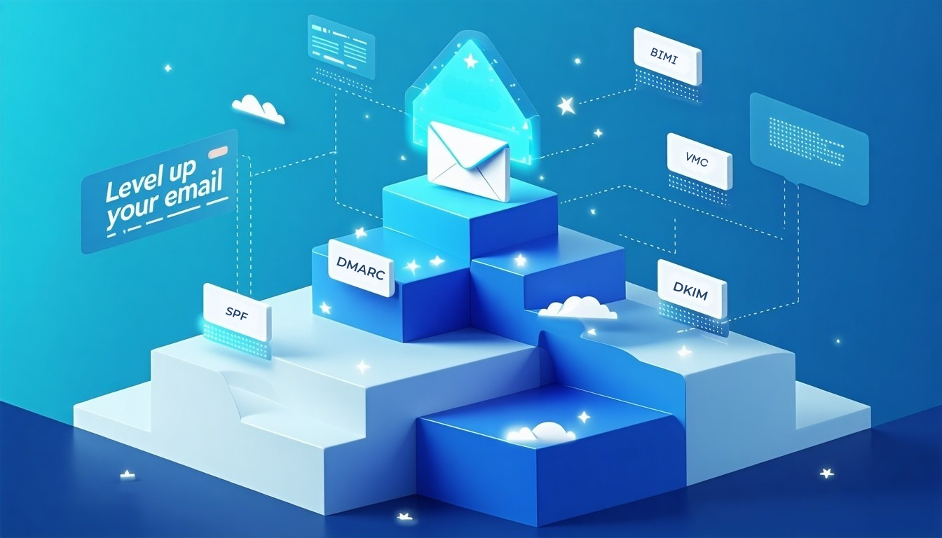 Relations SPF DKIM DMARC VMC BIMI